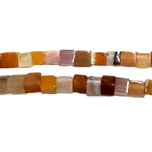 WOODEN AGATE SQUARE 04MM